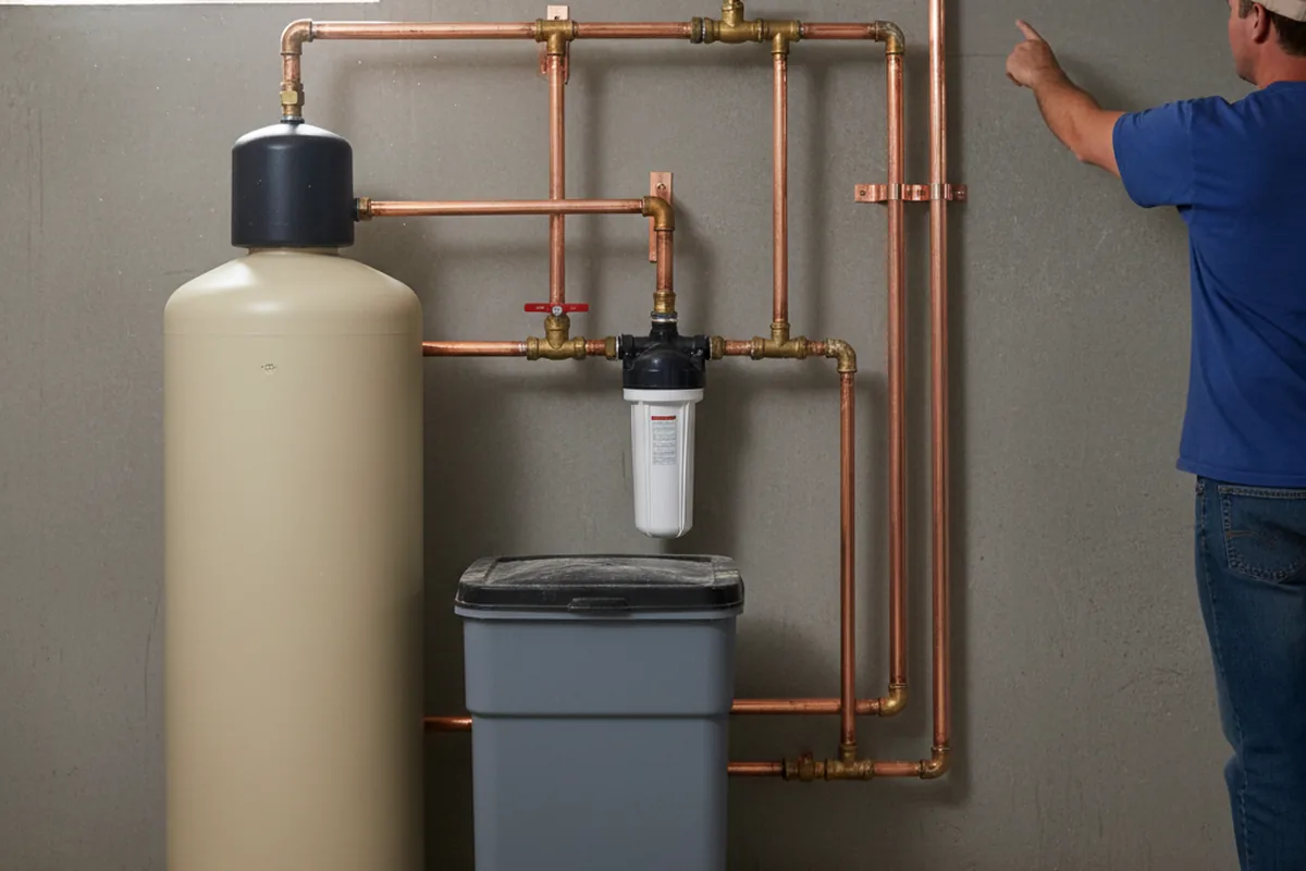 Whole-house water treatment system installed in Coalville